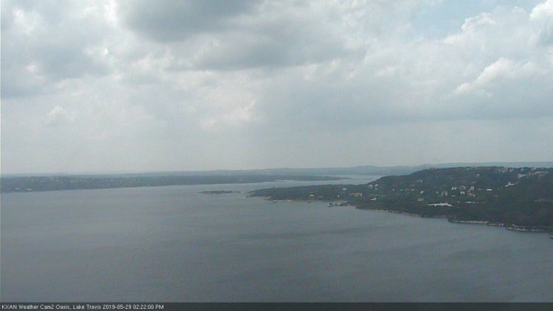Lake Travis webcam, May 29, 2019 1:25 PM CT