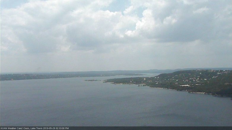 Lake Travis webcam, May 29, 2019 1:35 PM CT