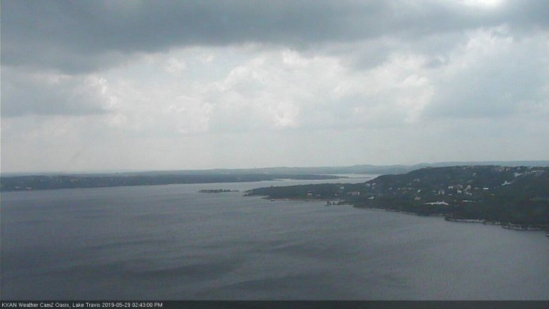 Lake Travis webcam, May 29, 2019 1:45 PM CT