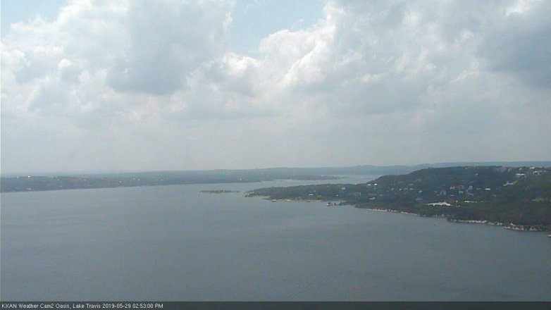 Lake Travis webcam, May 29, 2019 1:55 PM CT