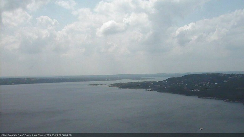 Lake Travis webcam, May 29, 2019 2:00 PM CT