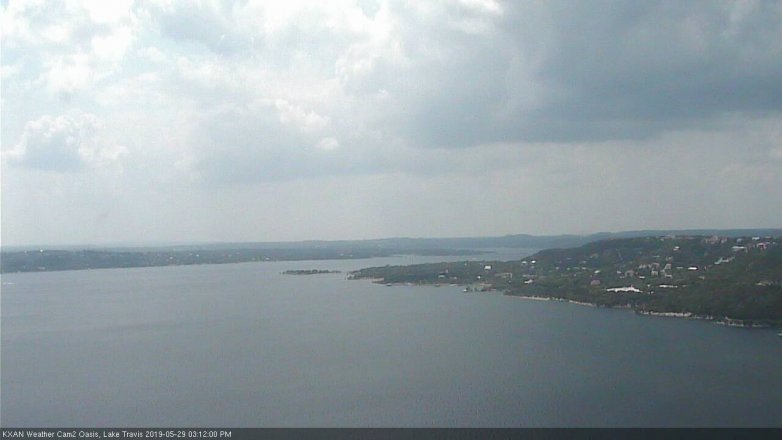 Lake Travis webcam, May 29, 2019 2:15 PM CT