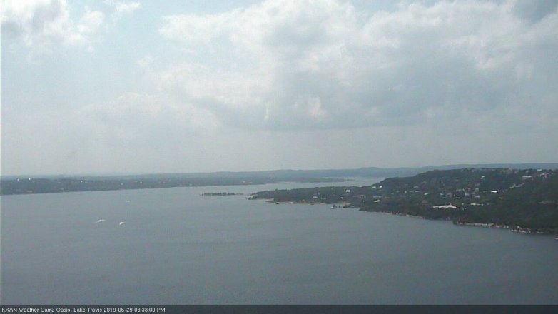 Lake Travis webcam, May 29, 2019 2:35 PM CT