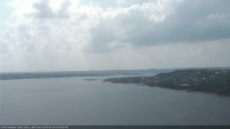 Lake Travis webcam, May 29, 2019 2:55 PM CT