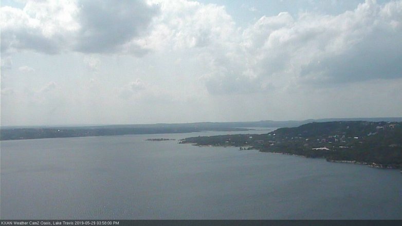 Lake Travis webcam, May 29, 2019 3:00 PM CT