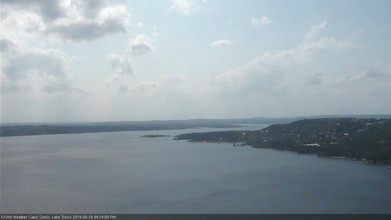 Lake Travis webcam, May 29, 2019 3:20 PM CT