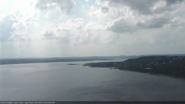 Lake Travis webcam, May 29, 2019 3:30 PM CT