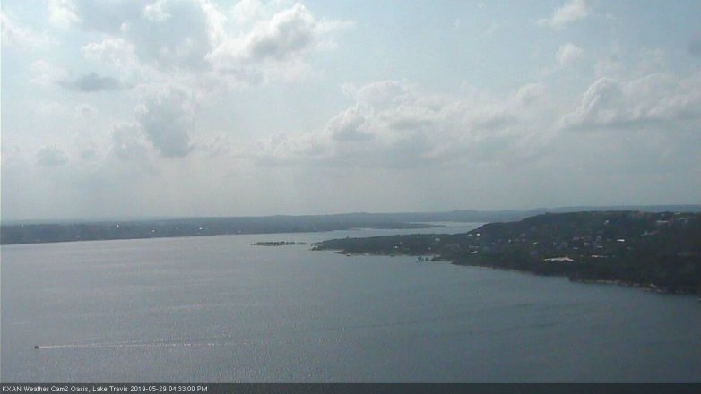 Lake Travis webcam, May 29, 2019 3:35 PM CT