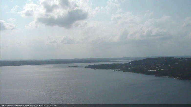 Lake Travis webcam, May 29, 2019 3:40 PM CT