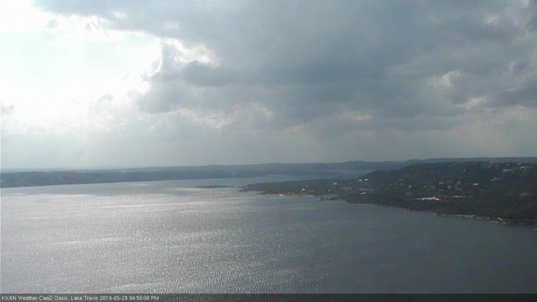 Lake Travis webcam, May 29, 2019 4:00 PM CT