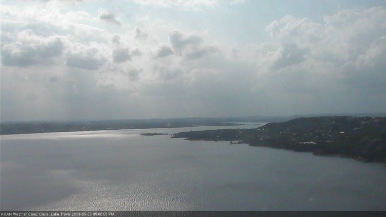 Lake Travis webcam, May 29, 2019 4:10 PM CT