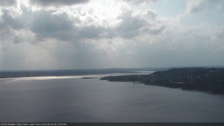 Lake Travis webcam, May 29, 2019 4:15 PM CT