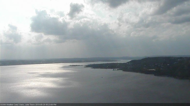 Lake Travis webcam, May 29, 2019 4:25 PM CT