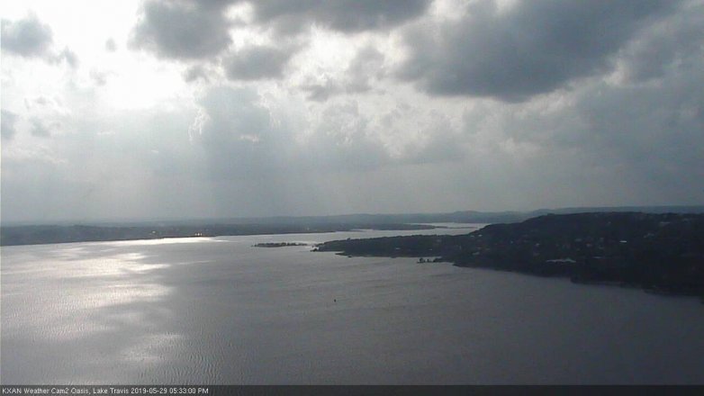 Lake Travis webcam, May 29, 2019 4:35 PM CT
