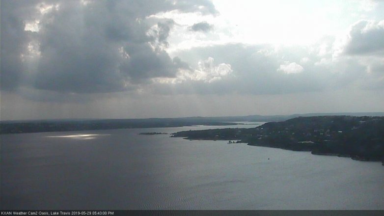 Lake Travis webcam, May 29, 2019 4:45 PM CT