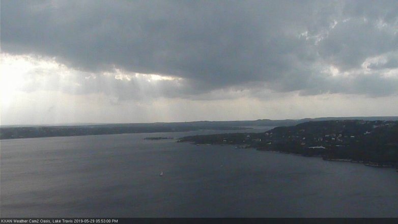 Lake Travis webcam, May 29, 2019 4:55 PM CT