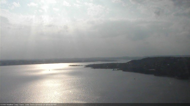 Lake Travis webcam, May 29, 2019 5:10 PM CT