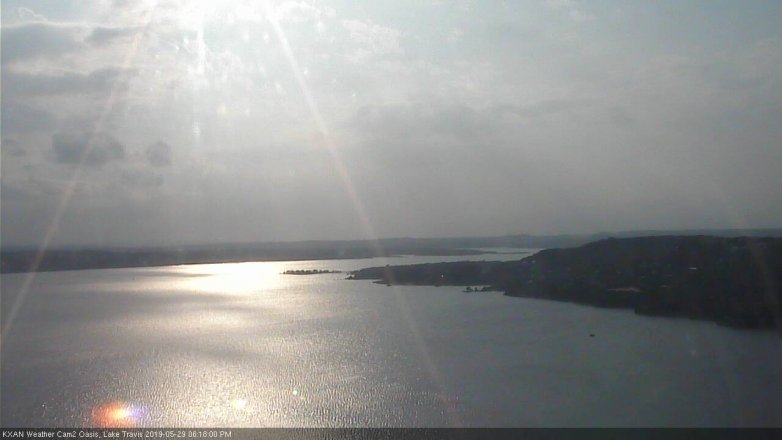 Lake Travis webcam, May 29, 2019 5:20 PM CT