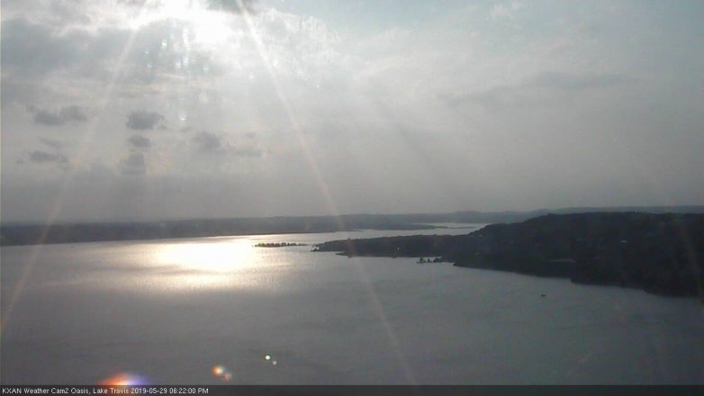 Lake Travis webcam, May 29, 2019 5:25 PM CT