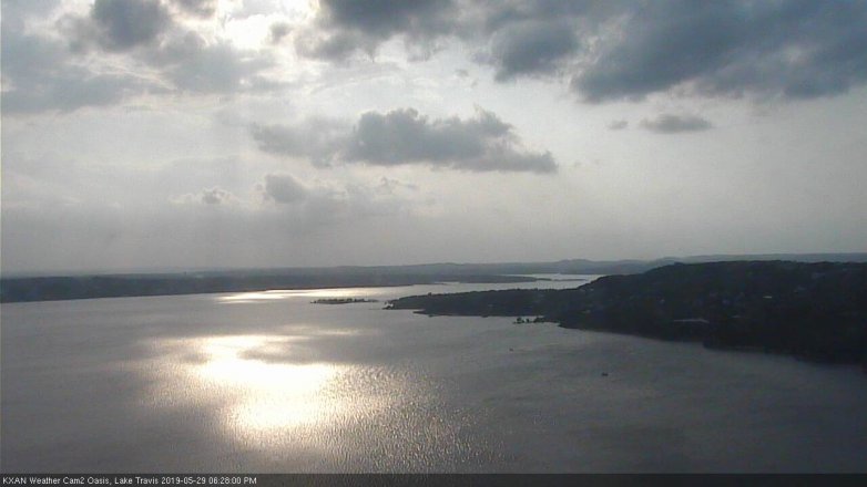 Lake Travis webcam, May 29, 2019 5:30 PM CT