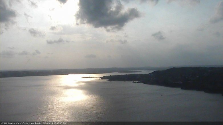 Lake Travis webcam, May 29, 2019 5:50 PM CT