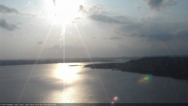 Lake Travis webcam, May 29, 2019 6:00 PM CT