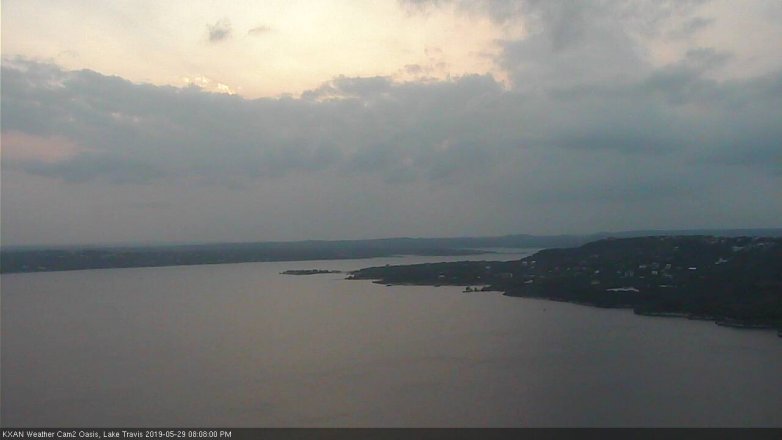 Lake Travis webcam, May 29, 2019 7:10 PM CT