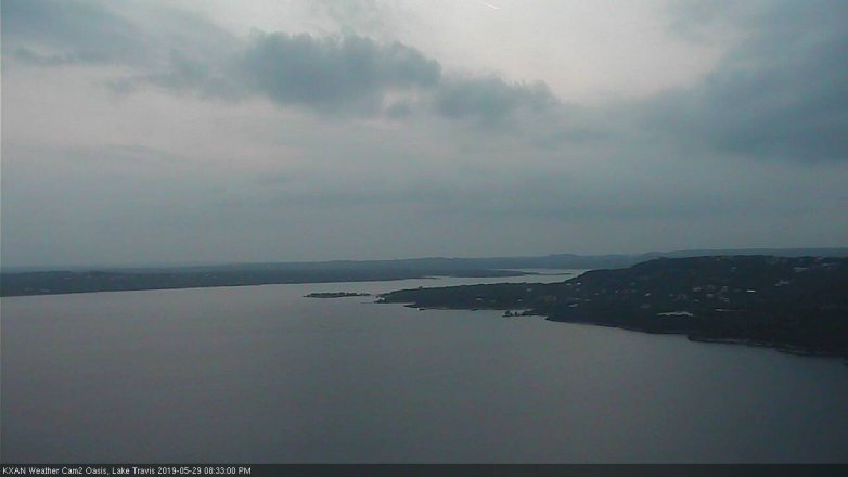 Lake Travis webcam, May 29, 2019 7:35 PM CT