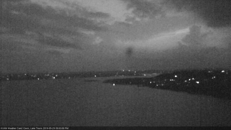 Lake Travis webcam, May 29, 2019 8:05 PM CT