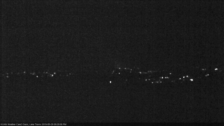 Lake Travis webcam, May 29, 2019 8:30 PM CT
