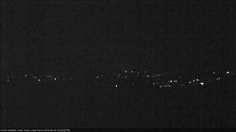 Lake Travis webcam, May 29, 2019 9:05 PM CT