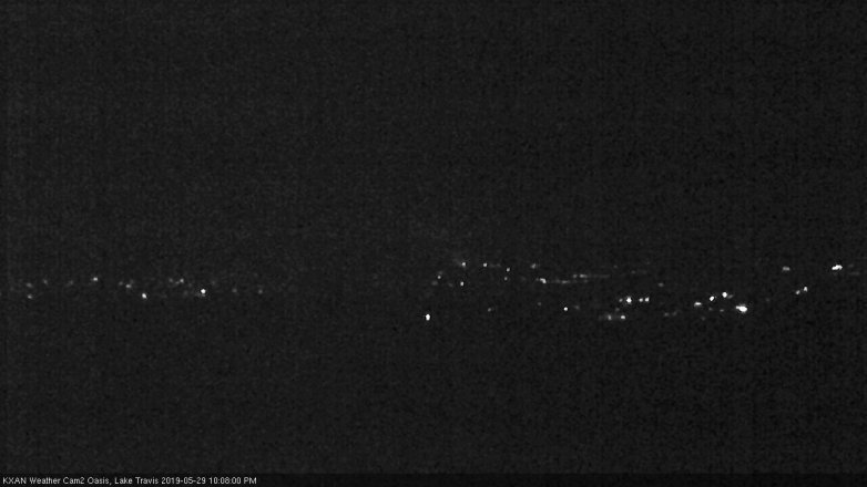 Lake Travis webcam, May 29, 2019 9:10 PM CT