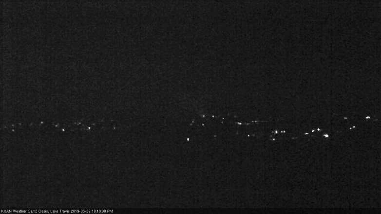 Lake Travis webcam, May 29, 2019 9:20 PM CT