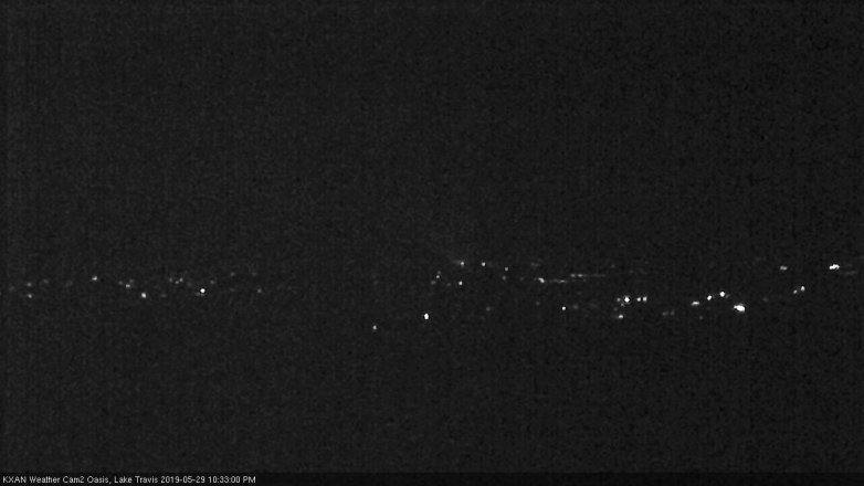 Lake Travis webcam, May 29, 2019 9:35 PM CT