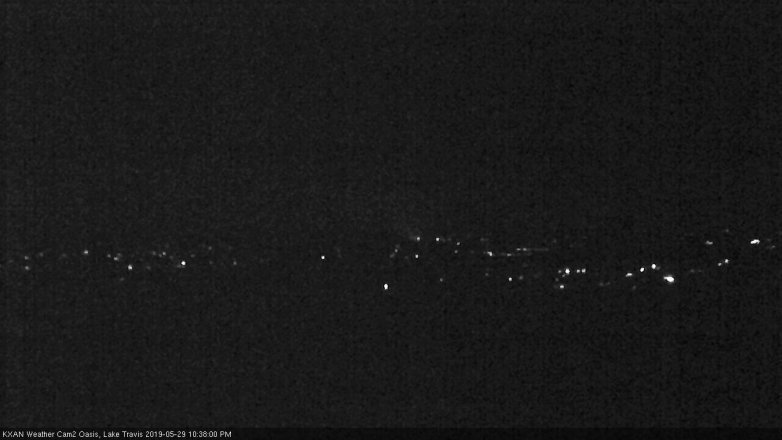 Lake Travis webcam, May 29, 2019 9:40 PM CT