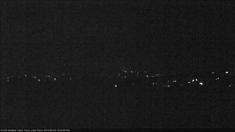 Lake Travis webcam, May 29, 2019 9:45 PM CT