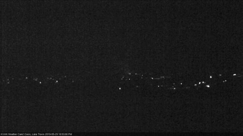 Lake Travis webcam, May 29, 2019 9:55 PM CT