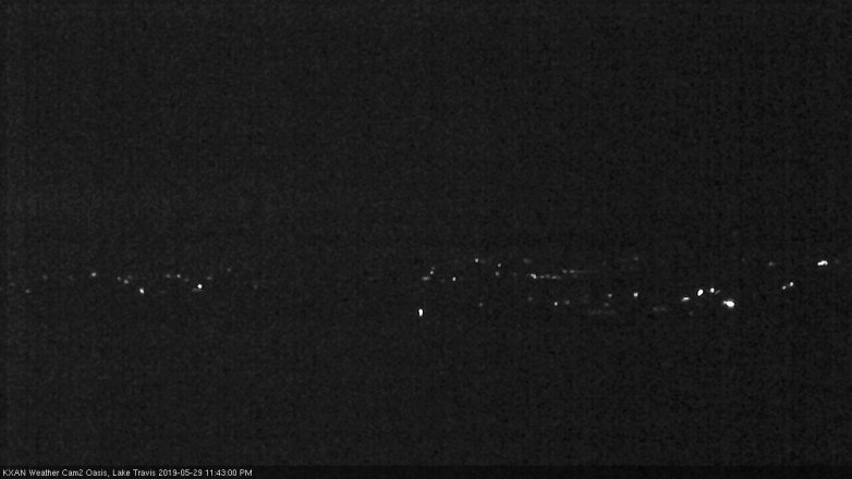 Lake Travis webcam, May 29, 2019 10:45 PM CT