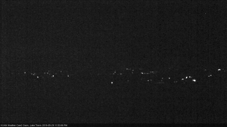 Lake Travis webcam, May 29, 2019 10:55 PM CT