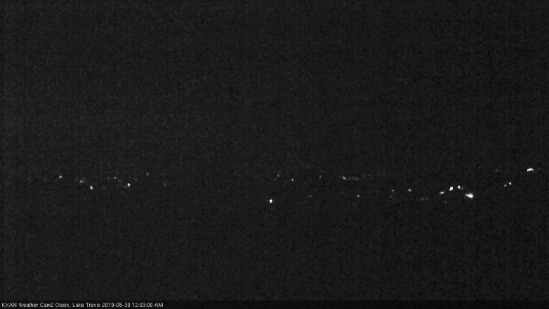 Lake Travis webcam, May 29, 2019 11:05 PM CT