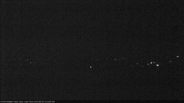 Lake Travis webcam, May 29, 2019 11:25 PM CT