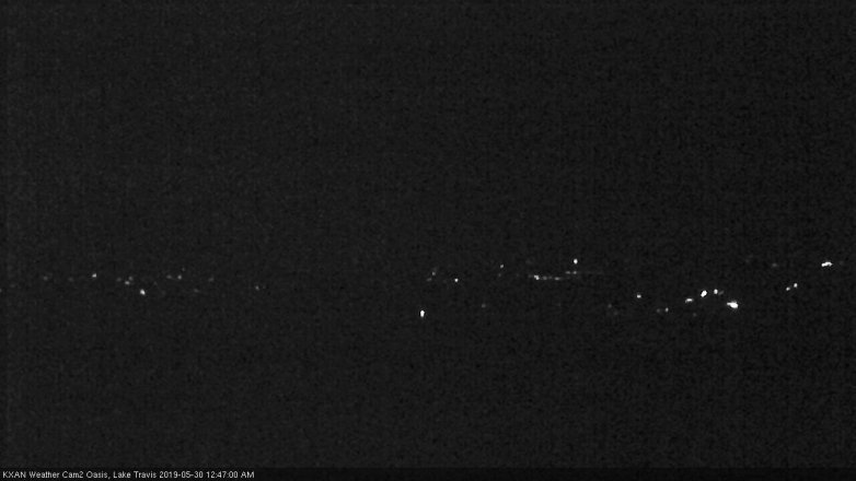 Lake Travis webcam, May 29, 2019 11:50 PM CT