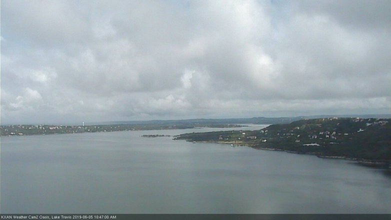 Lake Travis webcam, June 5, 2019 9:50 AM CT
