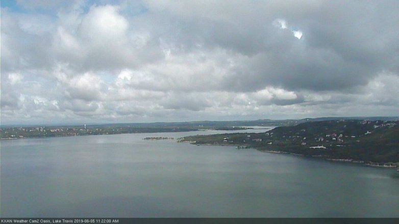 Lake Travis webcam, June 5, 2019 10:25 AM CT