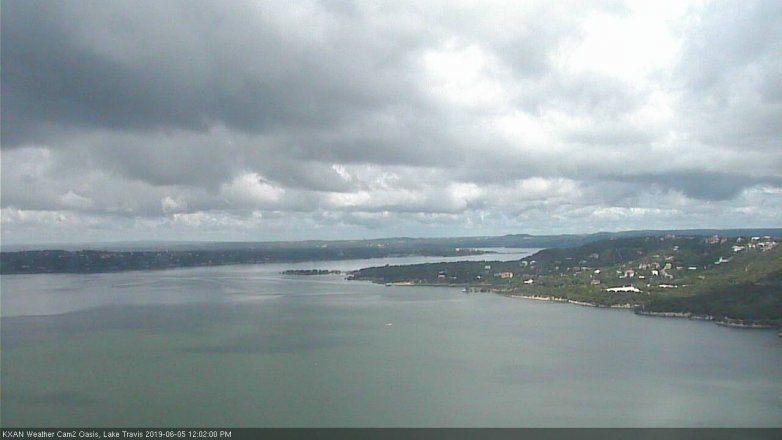 Lake Travis webcam, June 5, 2019 11:05 AM CT