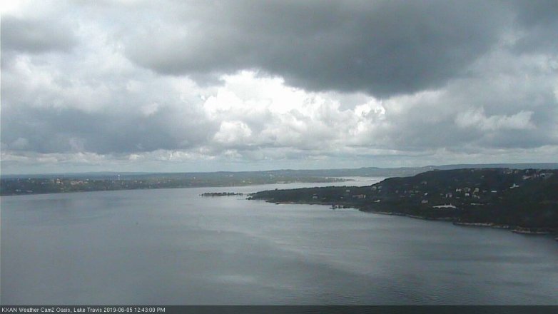 Lake Travis webcam, June 5, 2019 11:45 AM CT