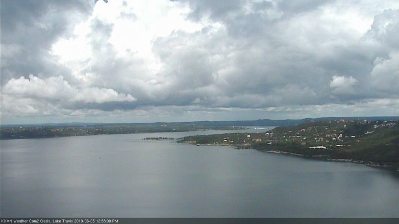 Lake Travis webcam, June 5, 2019 12:00 PM CT