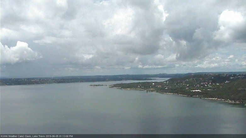 Lake Travis webcam, June 5, 2019 12:15 PM CT
