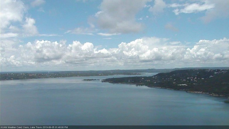 Lake Travis webcam, June 5, 2019 12:50 PM CT