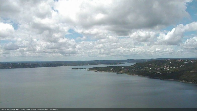 Lake Travis webcam, June 5, 2019 1:30 PM CT
